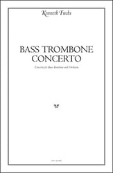 Bass Trombone Concerto Study Scores sheet music cover